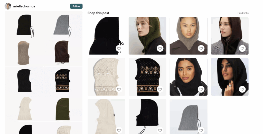 arielle charnas ltk collage balaclavas